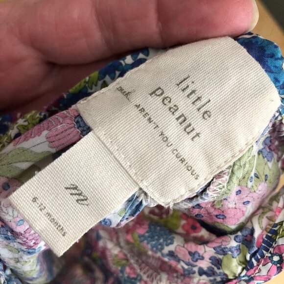 Peek Little Peanut Smocked Floral Sundress - Picture 3 of 8